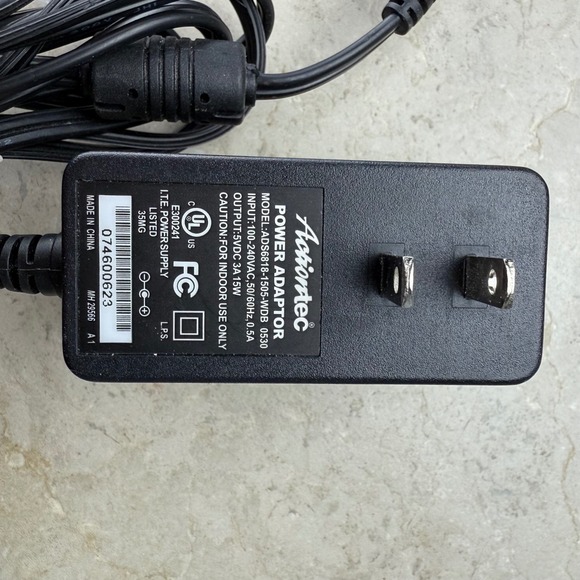 Actiontec MI424WR‎ Power Adapter ADS01810-1505 WDB 0530 Charger - Picture 2 of 3